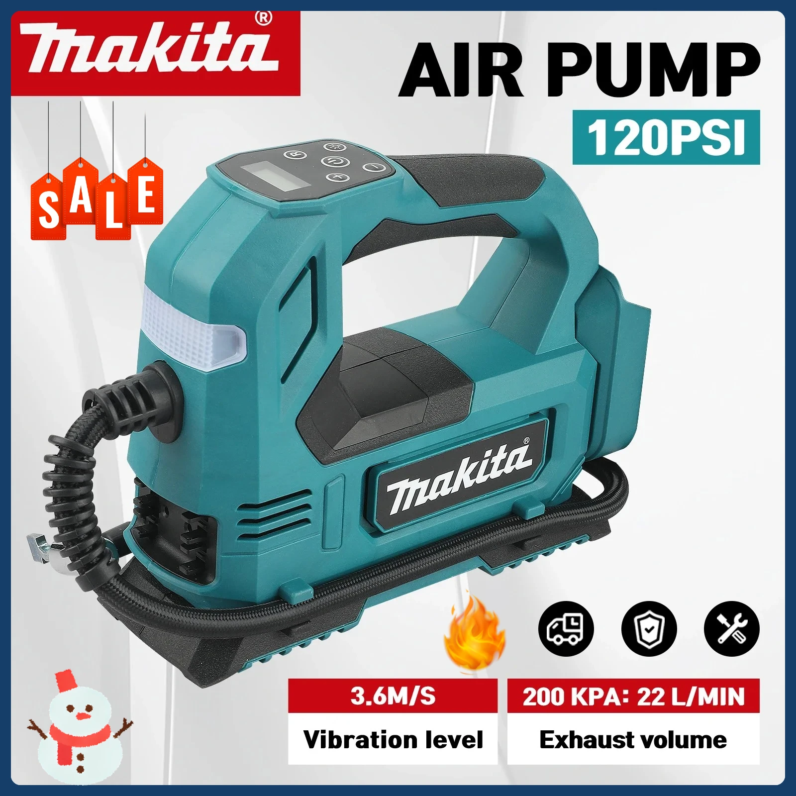 makita18v-lithium-ion-mobile-cordless-inflator-portable-tire-inflator-with-digital-display-screen-for-cars-and-motorcycles