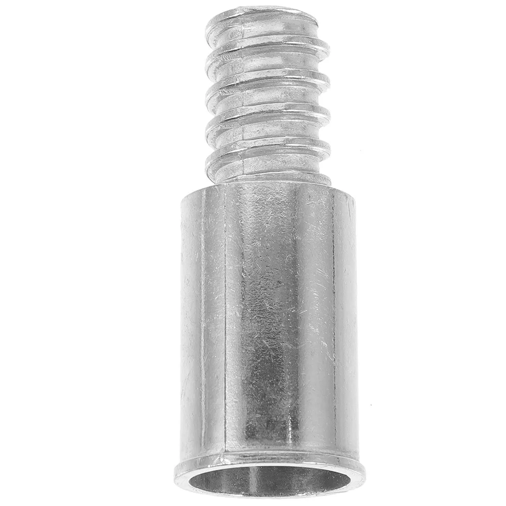 Aluminum Alloy Broom Handle Threaded End Mop Pole Connector Replacement Tip Stable Fit Broom Handle Threaded End