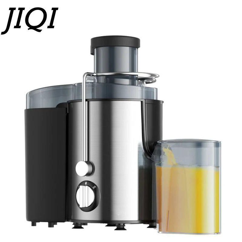 JIQI Stainless Steel Electric Juicer Fruit Juice Extractor Home Exprimidor Vegetable Blender Machine Food Processor 500ML