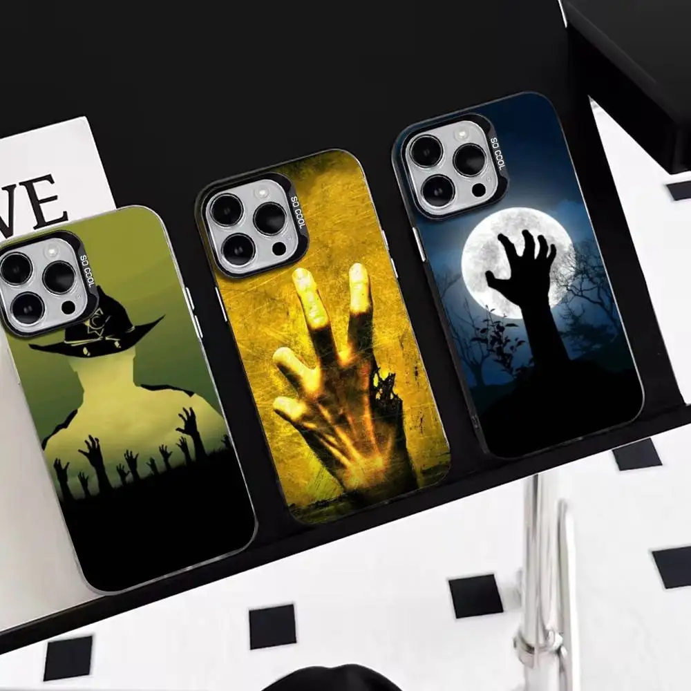 

Left 4 Dead 2 Phone Case For iPhone 17,16,15,14,13,12,11 Plus,Pro Max,XS,Colorful Silver Phone case Funda Cover