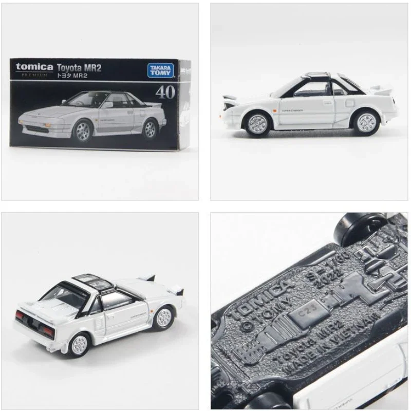 TAKARA TOMY Tomica Premium TP40 1/64 Toyota MR2 coches de juguete de aleación vehículo de Motor Diecast Metal modelo regalos para niños