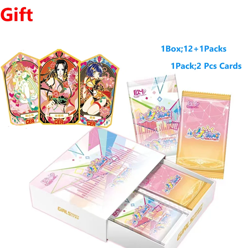 

2024 Newest Goddess Story Girl Party Waifu Cards Booster Box Anime Tcg Game Card Child Kids Table Toys For Birthday Gifts