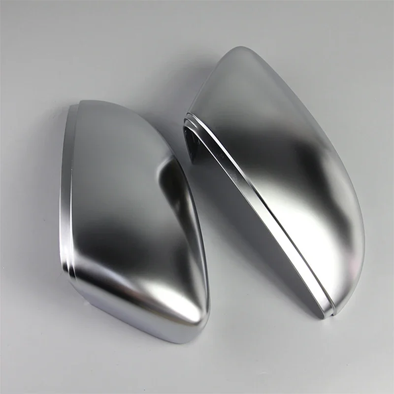 

2PCS Matte Chrome Rearview Mirror Cover Cap Lid For Volkswagen VW Passat B7 2011-2015,CC Jetta Scirocco Beetle Eos