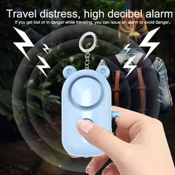 130db Protect Alert Personal Defense Siren Anti-attack Security for Children Girl Older Women Carrying Loud Panic Alarm