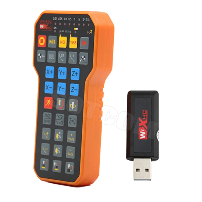 Router con maniglia di controllo DSP Weihong WHB02 remoto wireless USB NC Studio per macchina per incisione e taglio CNC