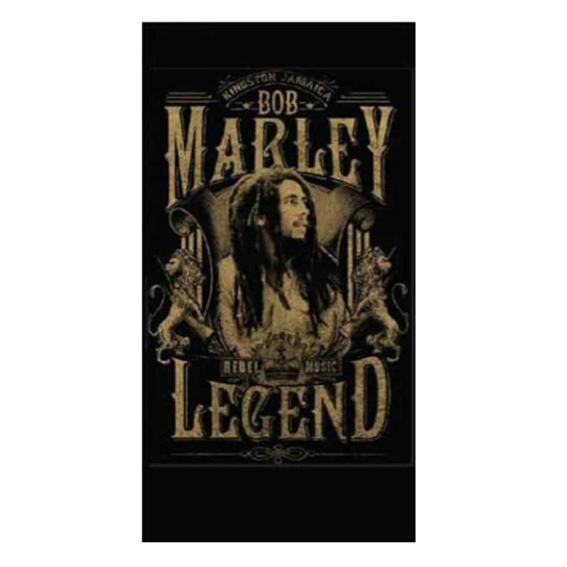 Zion Rootswear Bob Marley Legend Reggae Music Quick Drying Towel