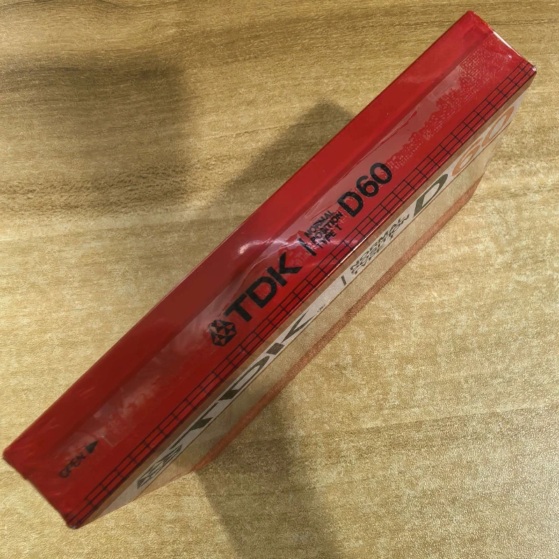 Kaseta magnetofonowa TDK D60 1985, 60 minut, czysta, do nagrywania dźwięku - zapakowana (pojedyncza) — zdjęcie produktu 3