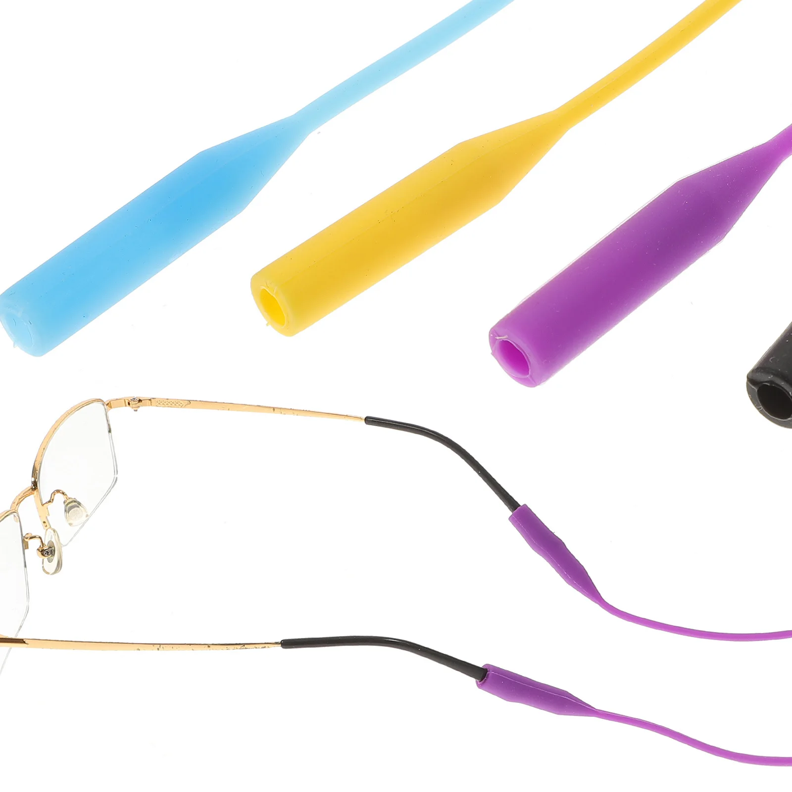 

4Pcs Anti-Slip Eyeglass Chain Stylish Sunglass Strap Holder Cord Decorative Lanyard for Outdoor Activities and Daily Use