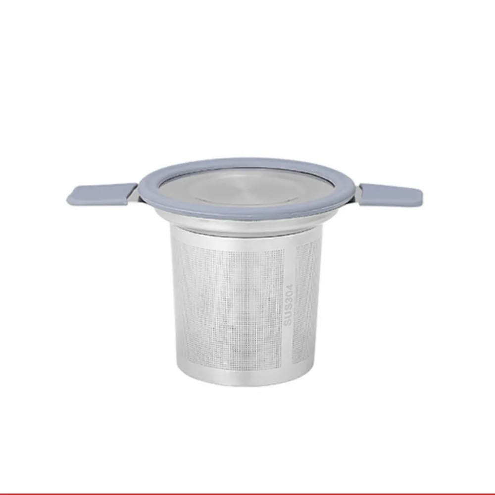 

With Silicone Handle Stainless Steel Tea Infuser Reusable Fine Mesh Tea Filter Loose Leaf Tea Strainer Coffee