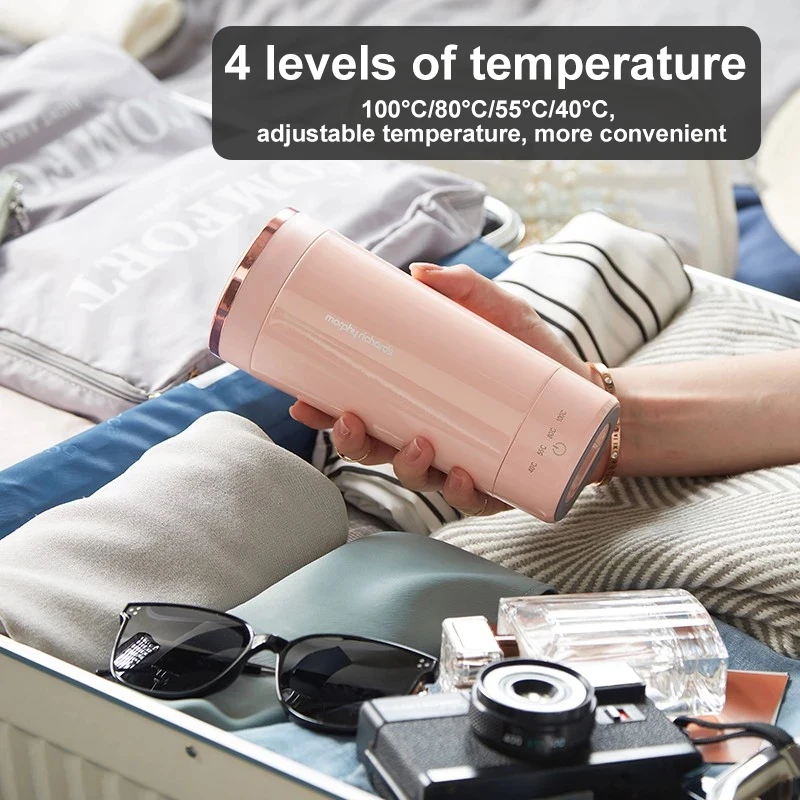 Morphy-hervidor de agua eléctrico, taza térmica para hacer té, café, viaje, mantiene el calor, inteligente, electrodomésticos de cocina