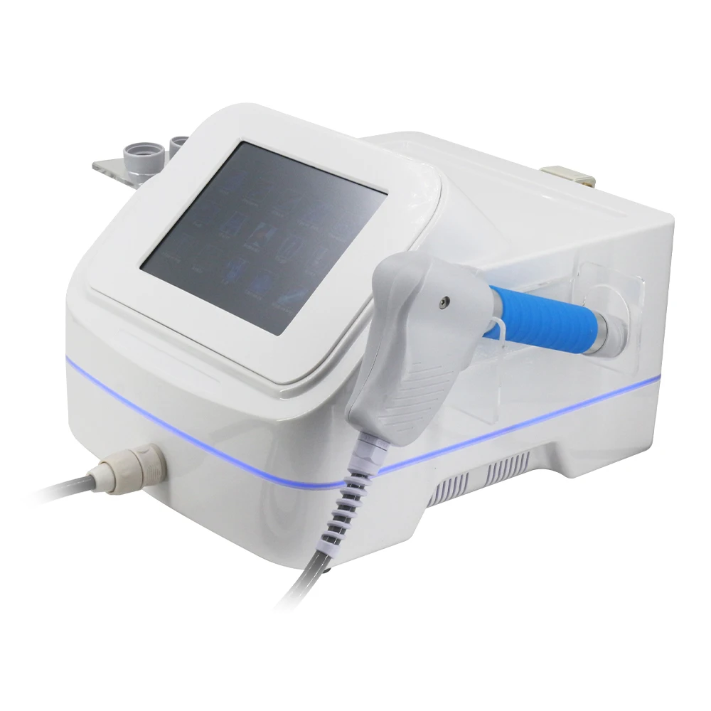 Professional Pneumatic Shockwave Therapy Machine For Pain Relief ED Treatment Shock Wave 6 Heads Body Massager 10Bar