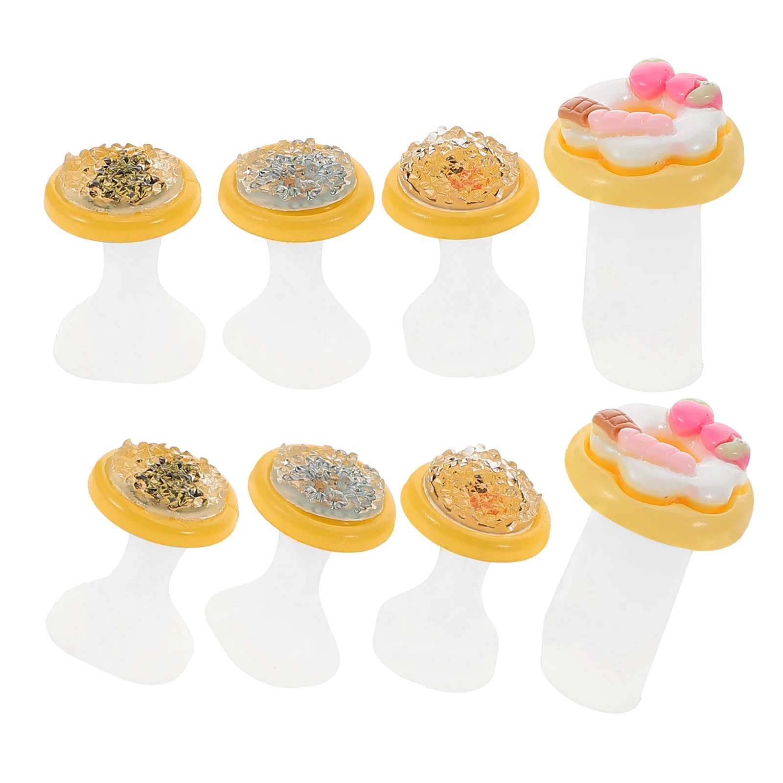 

Cute Doughnut Silicone Toe Separators Gel Rubber Spacers Stretcher Pedicure Dividers Nail Salon Tools Accessories
