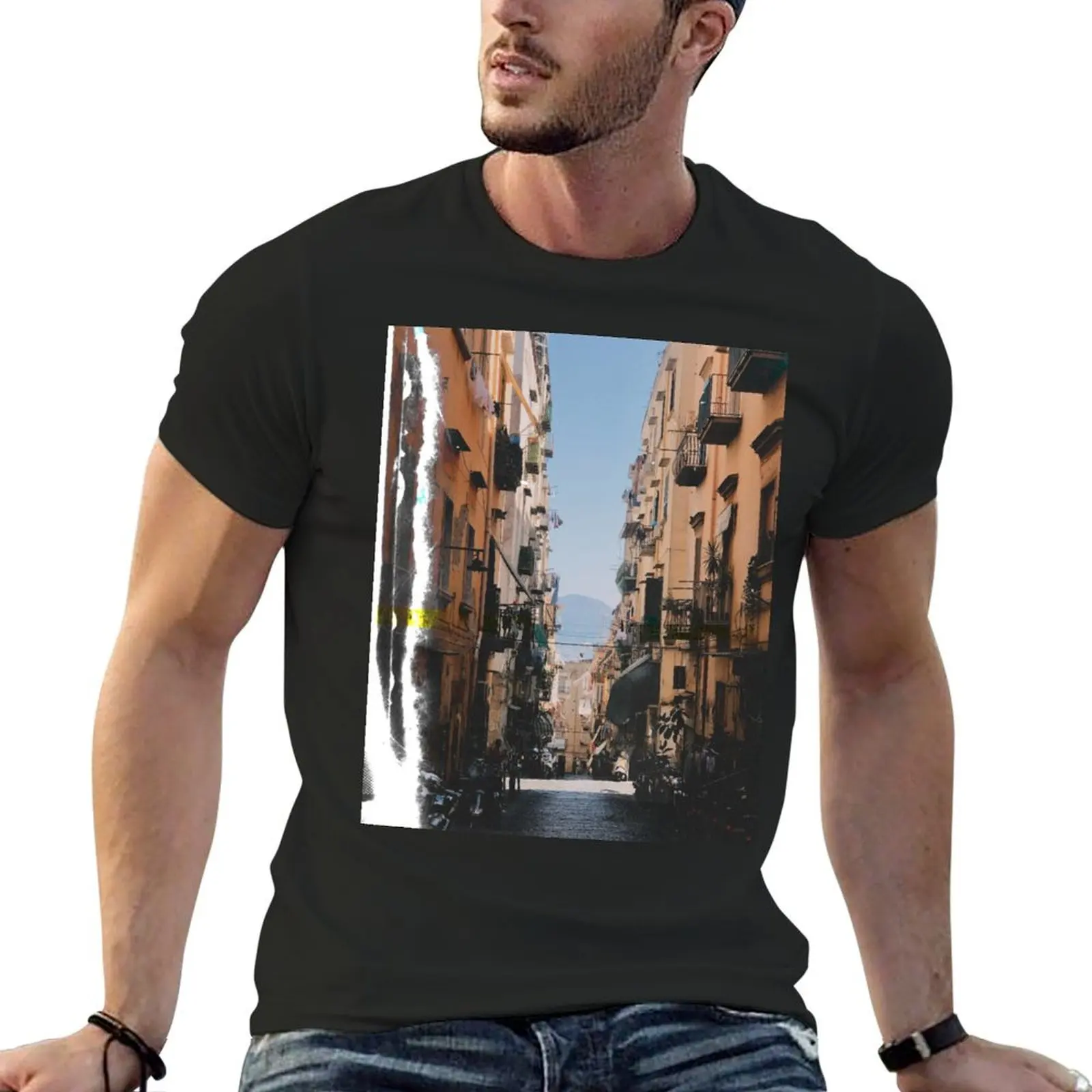 Beauty of Naples T-Shirt anime stuff cotton graphic tees funny t shirts for men