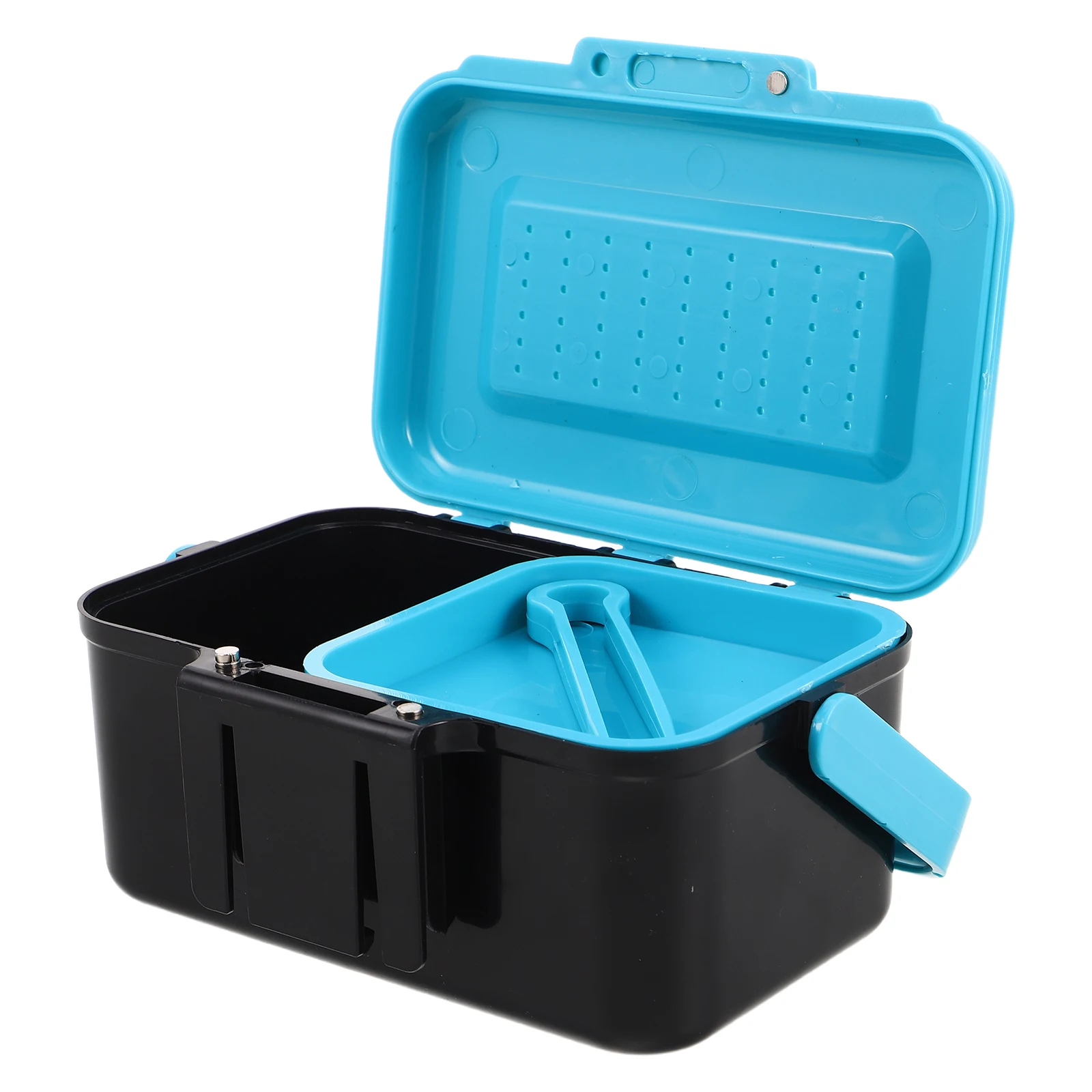 

1pc for Durable ABS Fish Holder Fishing Tackle Portable Container Sea Crab Bait Box Accessories