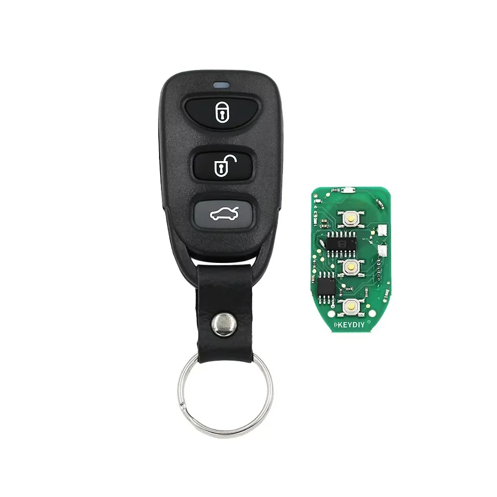 5PCS KEYDIY KD B09 Universal Remote Car Key 3 4 Buttons for Hyundai Style B09-3 B09-3+1 Car Key for KD900 KD900+URG200 KD-X2