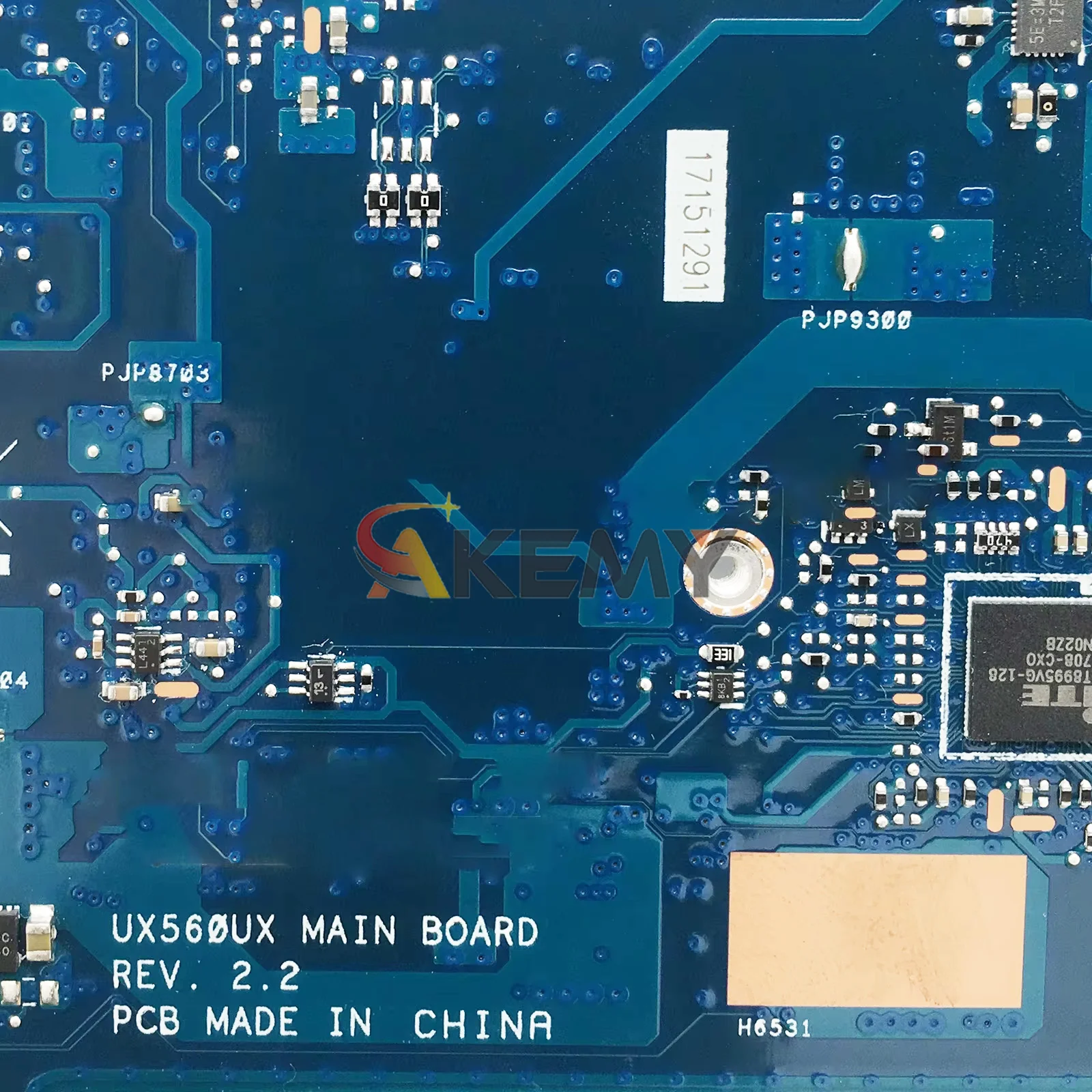 UX560UX Laptop Motherboard For ASUS ZenBook UX560U UX560UQK UX560UXK Q524U UX560UQ Q504U UX560UX Q534U Mainboard W/ I3 I5 I7 CPU