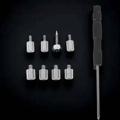

1 set 1 Set M.2 Ssd Screw Kit Stainless Steel Mounting Replacement For Motherboard Game Console Computer Parts Nut Standoff Kit