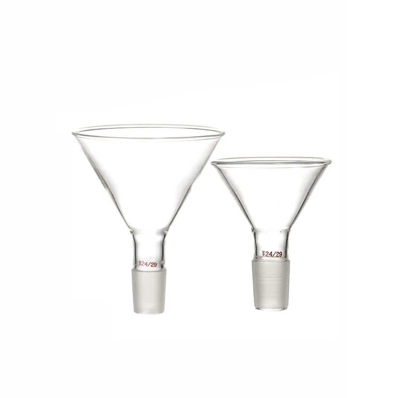 90MM,24/40,Glass Powder Funnel,100ML,Brand New Chemistry Lab Glassware Funnel