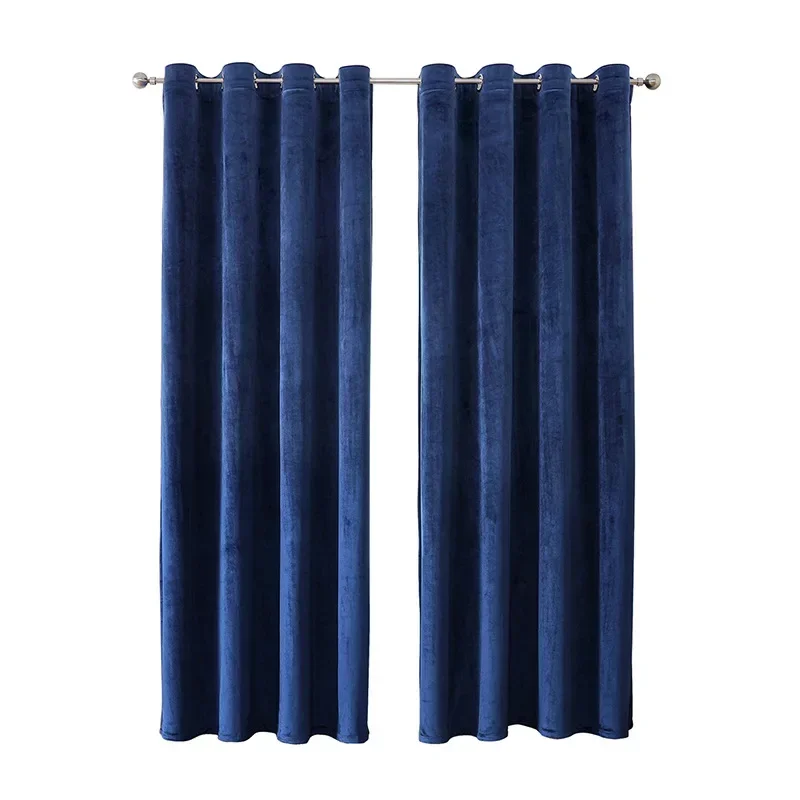 N3036Full blackout curtains for bedroom and living room sun protection and heat insulation curtains