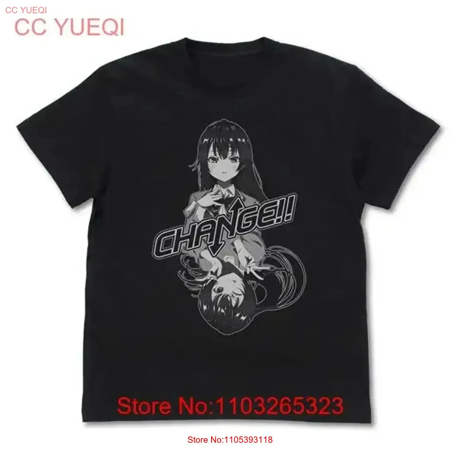 Alya Sometimes Hides Her Feelings in Russian Yuki Suo's CHANGE T shirt BLACK L vintage Washed Comfortable graphic Stretched
