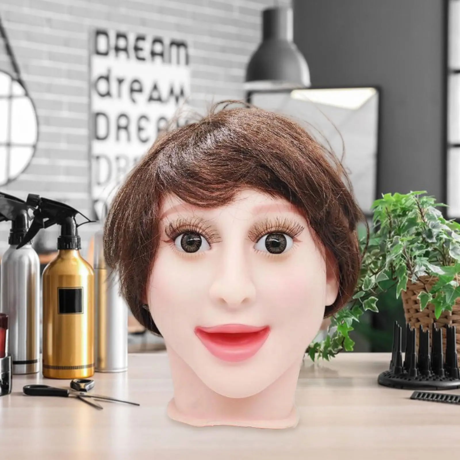 Female Mannequin Head, Display Model, Hat Display Stand And Business Mannequin Head