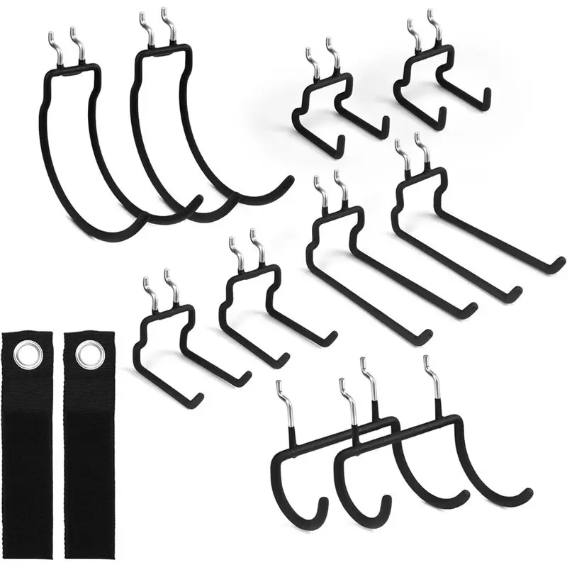 ganci-per-pannello-forato-ab46-con-cinghie-di-estensione-incluse-per-pannello-forato-da-1-4-di-pollice-ganci-porta-attrezzi-per-utensili-elettrici-trapano-borsa-per-cavi