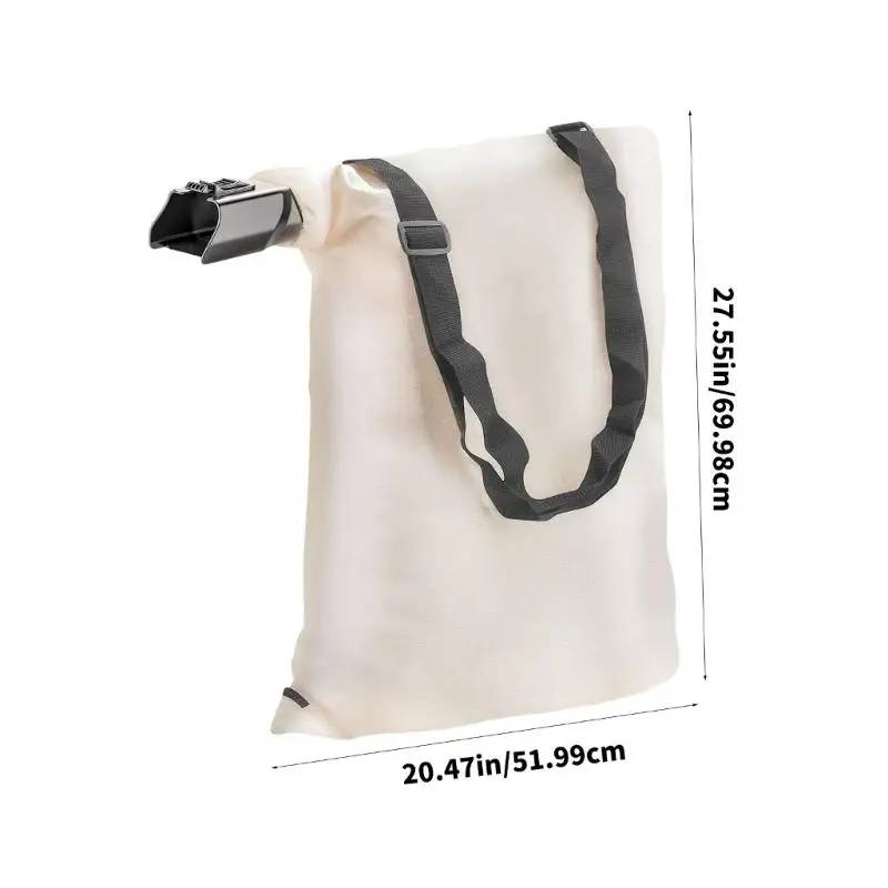 R9UF Replacement Bag for 51619 51621 51681 Models, Fabric Debris Collection Bag With Molded Opening for Regular Outdoor Work
