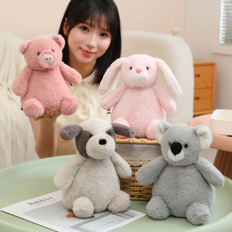 23cm Tuanzi Tier-Serie Plüschpuppe Hase Affe Welpe Koala Plüschtier Weiches Stofftier Kindergeburtstagsgeschenk