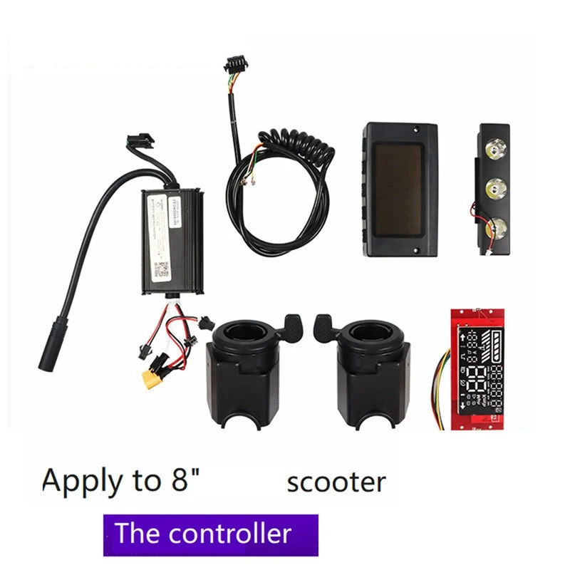 8-Inch Electric Scooter Instrument Controller Main Board Display LED Light Handle Glove Piece For Kugoo