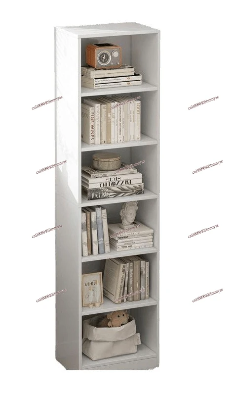 

Simple Home Floor-to-ceiling Bedroom Shelf Dormitory Corner Storage Narrow Bookcase