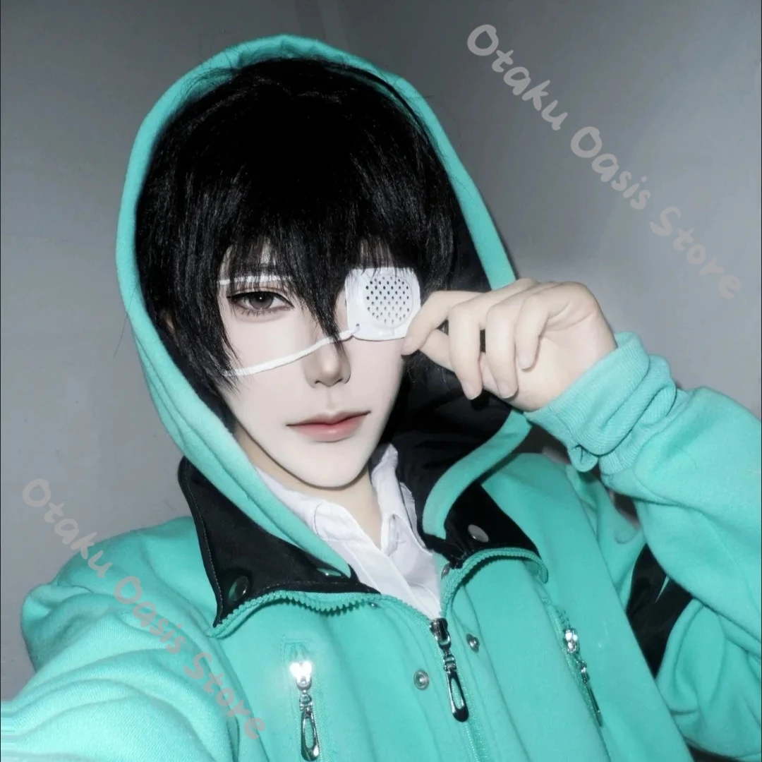 Tokyo Ghoul Kaneki Ken Monocular Eye Mask Cosplay Eyeshield Protective Goggles Props Ornaments Game Role-playing Exotic Apparel