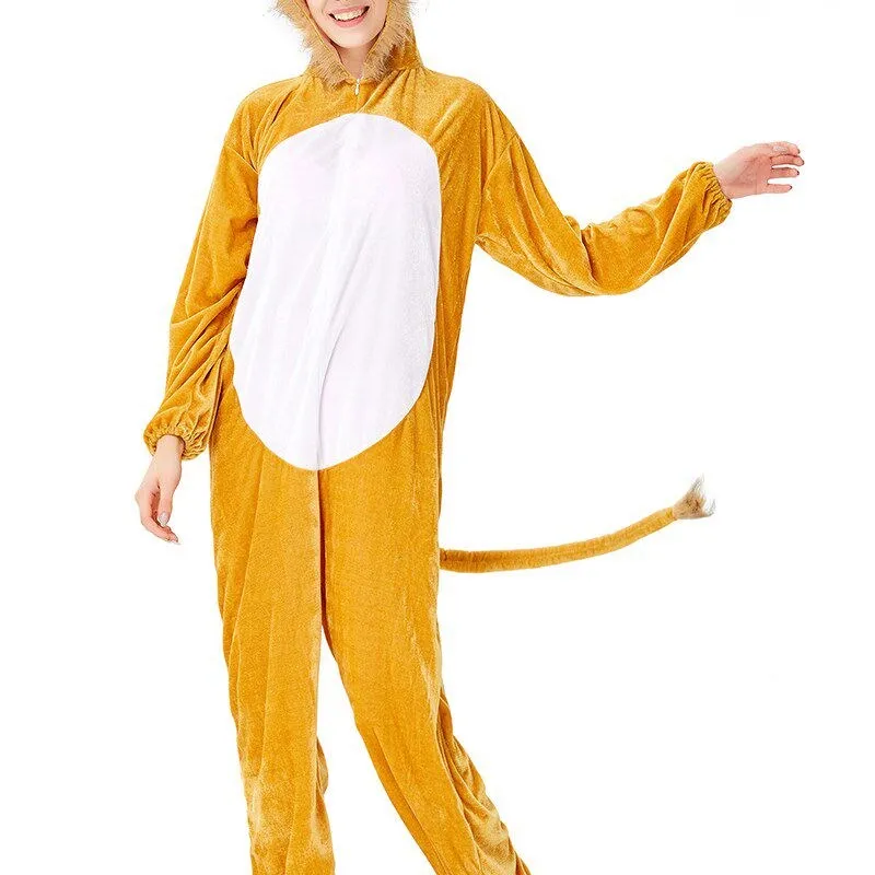 Women's Halloween Party Animal Costume Tiger Outfit Nightc Chinese Traditional Ethnic Stage Wear Ladies Fashionable Suit