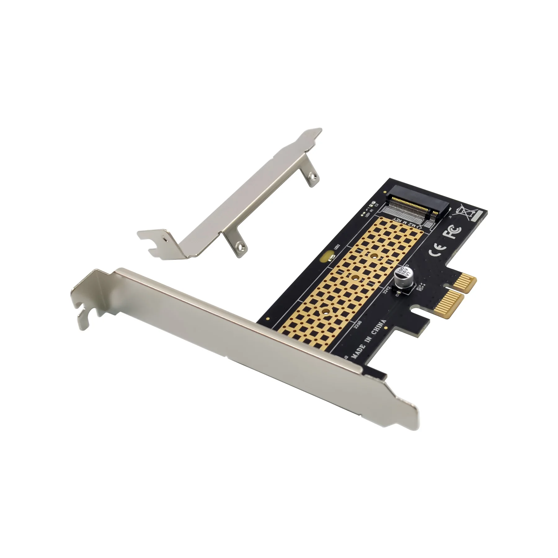 5 قطعة Sunweit NVME SSD بطاقة محول M.2 إلى Pcie 3.0 X1 2230 2240 2260 2280 PCIe M.2 M مفتاح PCIe NVMe SSD محول #1