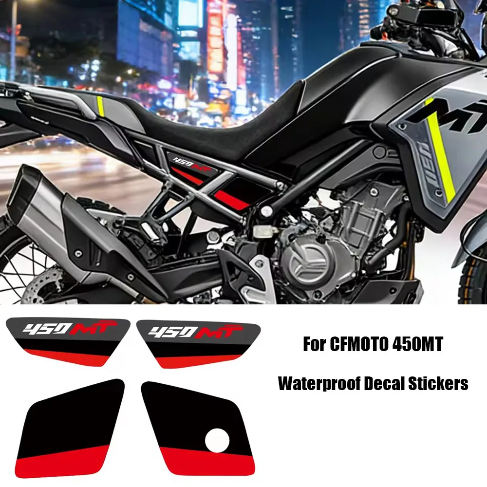 

450 м водонепроницаемый узор наборы наклеек детали для CFMOTO 450 MT обтекатель наклейки украшения 450 MT против царапин наклейка на мотоцикл