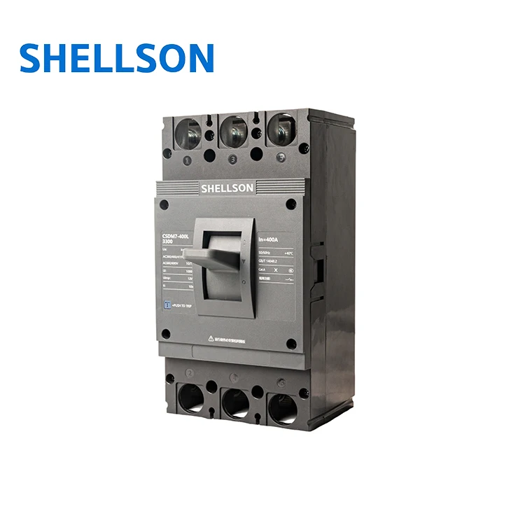Plastic Shell Type Circuit Breaker MCCB 250A 315A 350A 400A Molded Case Circuit Breaker 3 Pole 350 Amp MCCB