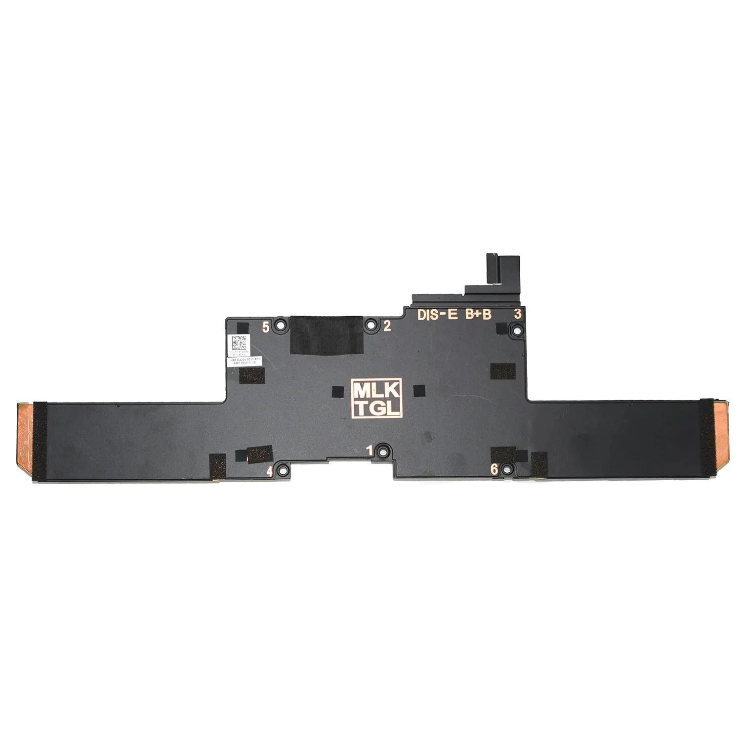 

New PHK6P CPU Cooling Heatsink Copper Material 30x30x10mm Alloy Bearing 23dBA for XPS 17 9710 XPS 9710 5760 N18E Processor