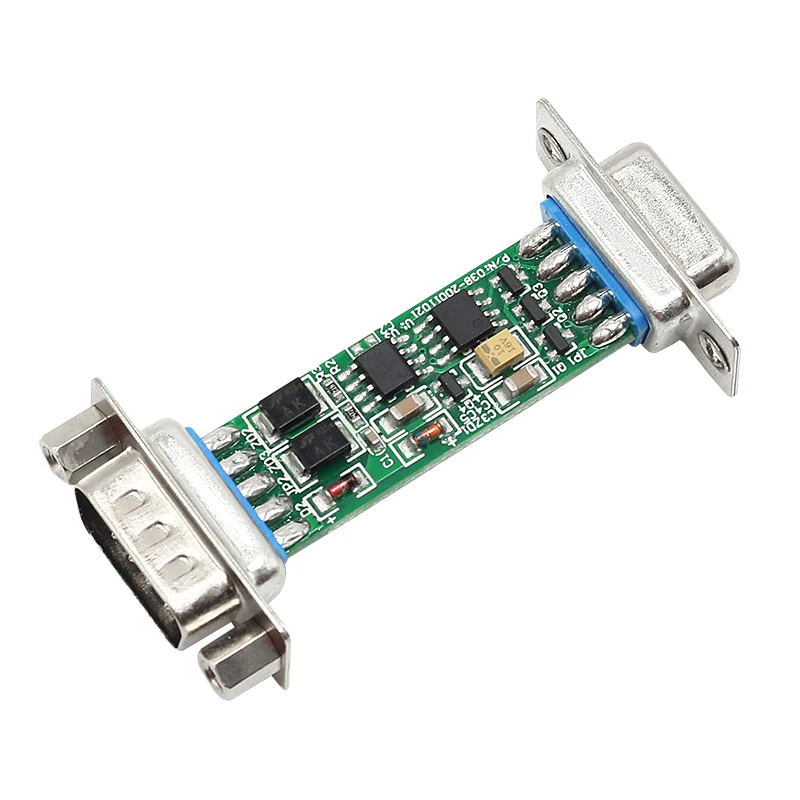 UOTEK RS-485 to RS-232 Converter DB9 Serial Connector Bidirectional Transmission Asynchronous Half-duplex Mode UT-2201-PCBA