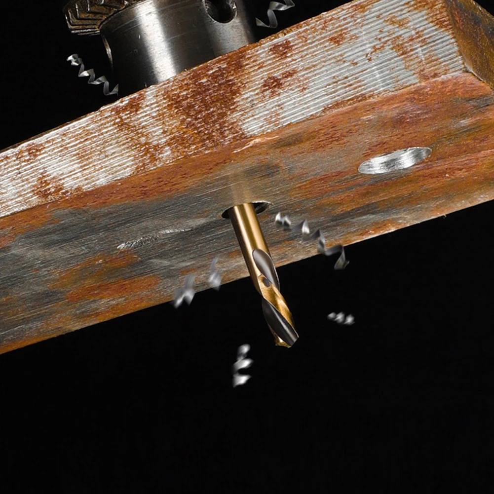 1 pz HSS punta a coclea a doppia testa 3/3.2/3.5/4/4.2/4.5/5/5.2/6mm per trapano da banco in acciaio inox ferro lega di alluminio