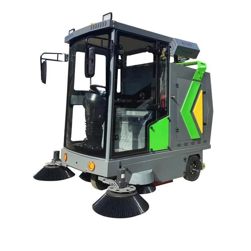 Multifunctional Electric Sweeper With Engine Industrial Dust Collection Machine For Workshop Street Sanitation Cleaning