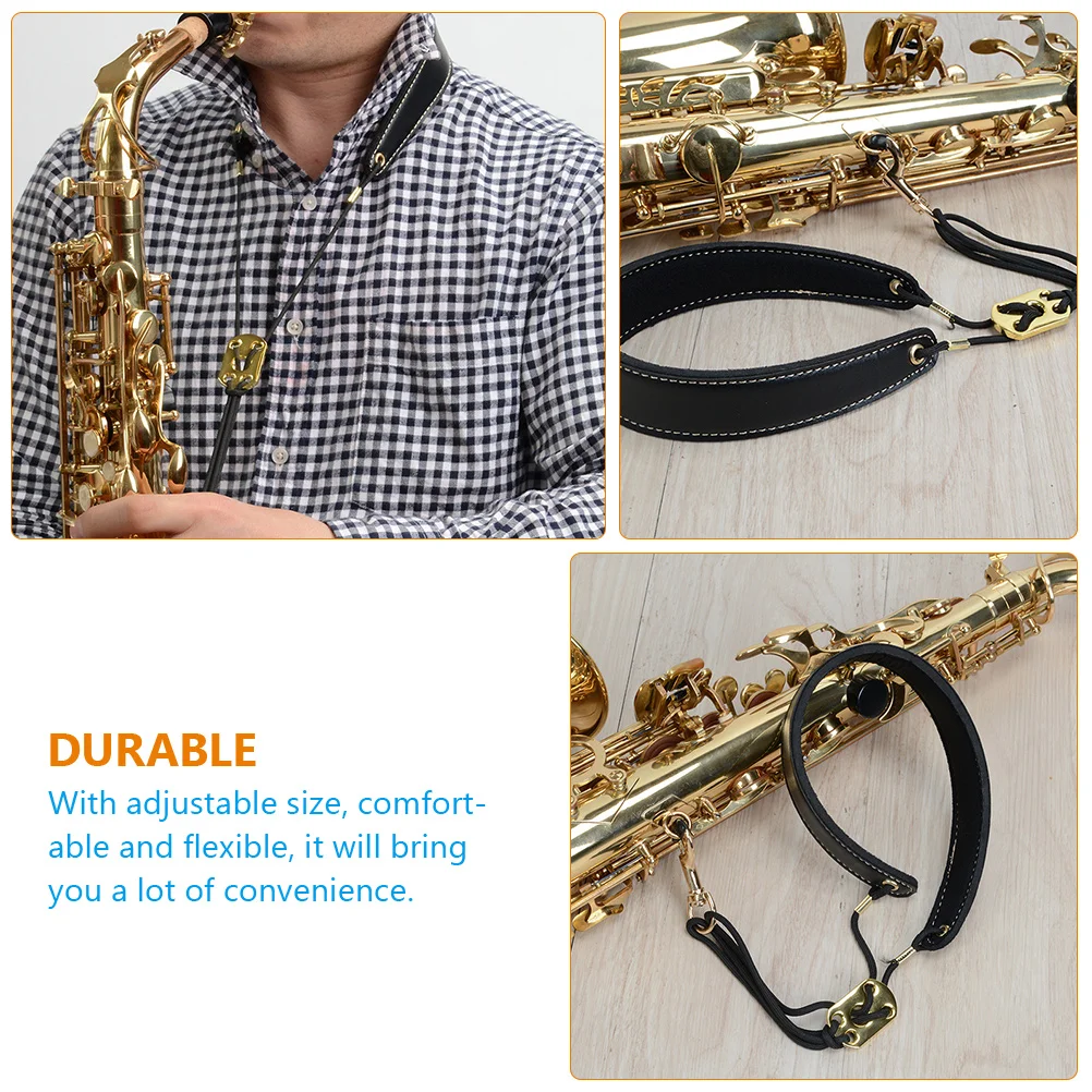 

Saxophone Strap Neck Alto Cushion Soprano Lanyard Professional Shoulder Harness