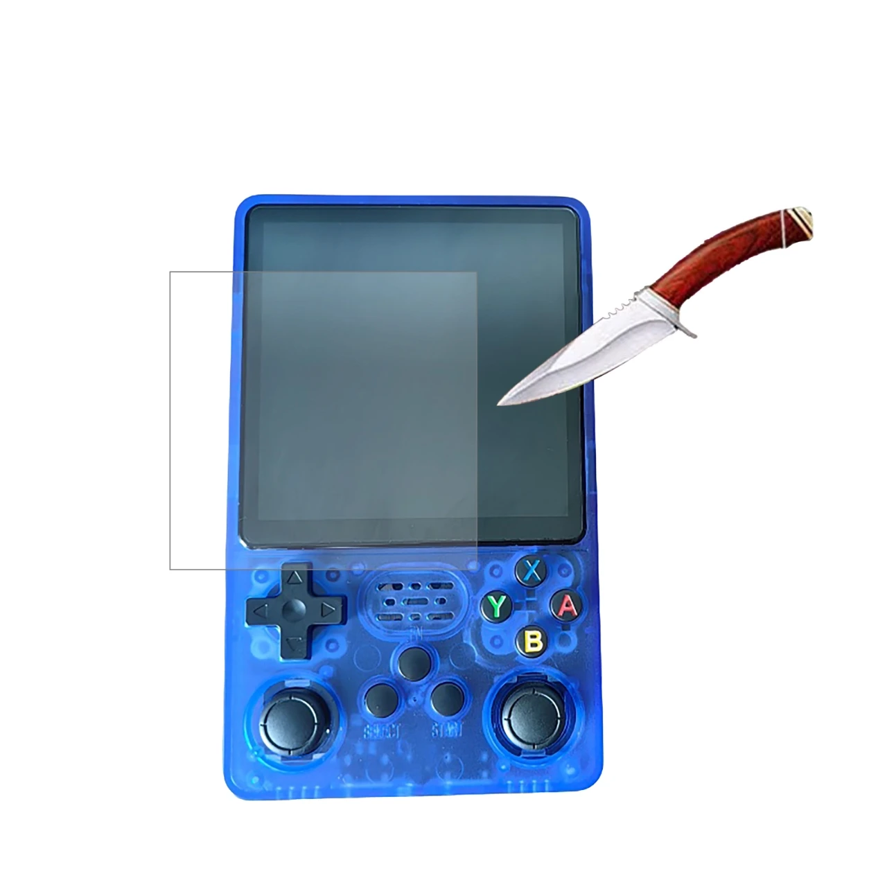 For BOYHOM R36Plus Tempered Glass Screen Protector Film Game Console R36 Plus HD Tempered Screen Protectors Accessories