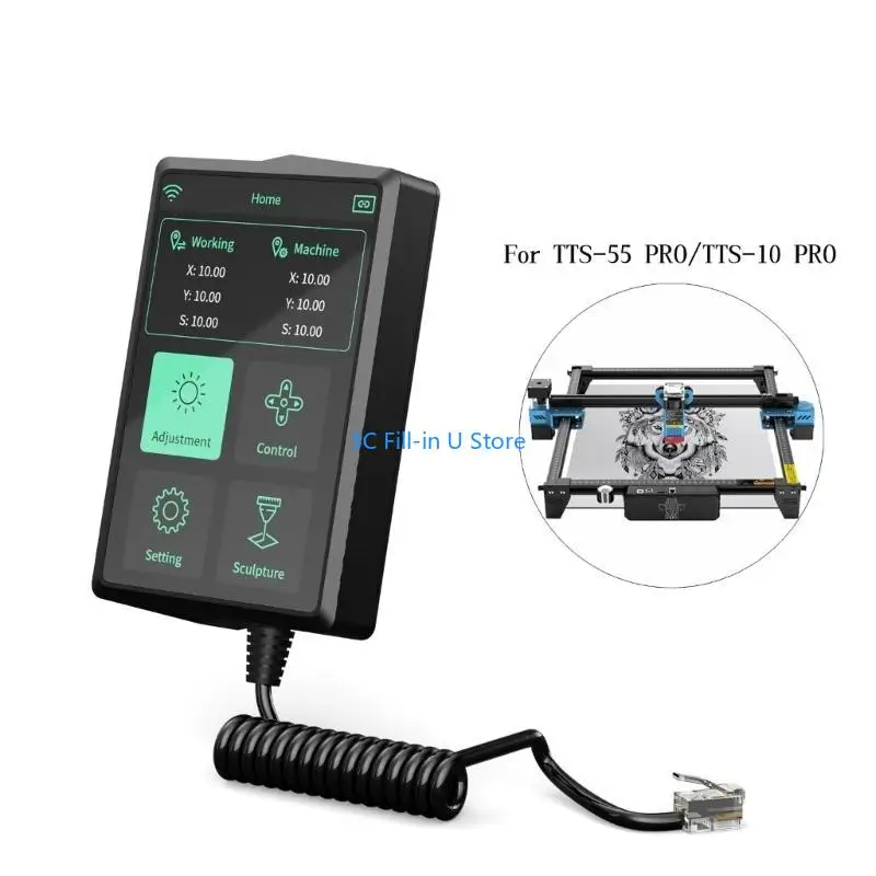 

G8TA 3,5 -дюймовый сенсорный экран управление дисплеем дисплея для гравировки Twotrees Lasers Гравюра