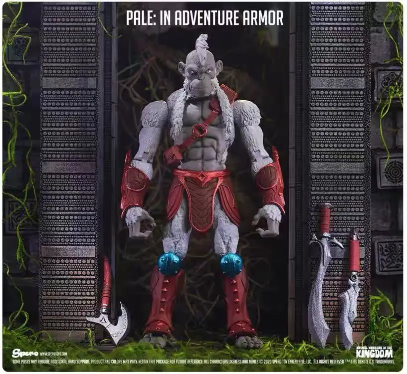 In Stock Original Spero Studios 1/12 Ches Animal Warriors of The Kingdom Primal Series 6.5in Action Figures Models Toys