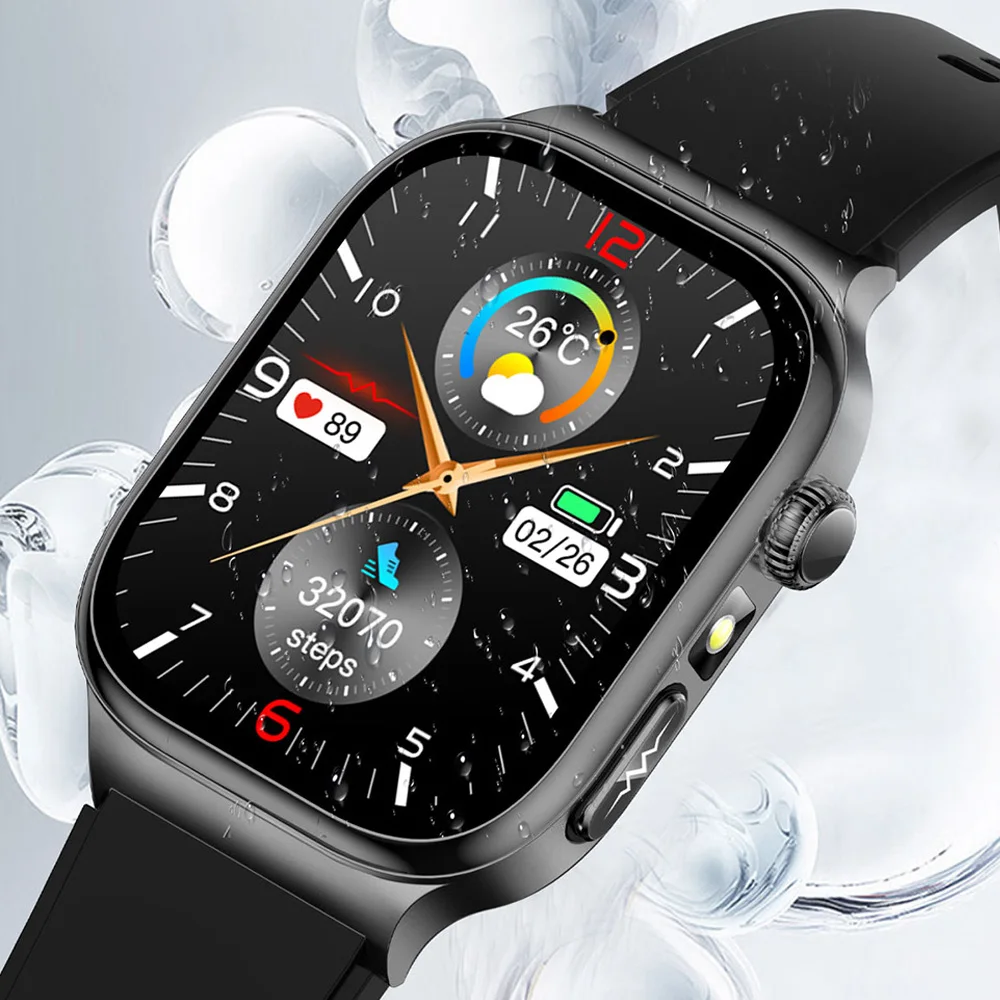 

Новые смарт-часы 2026 года с Bluetooth-вызовами, голосовым управлением ИИ, ЭКГ, микроанализом, мониторингом уровня мочевой кислоты и липидов крови, для женского здоровья