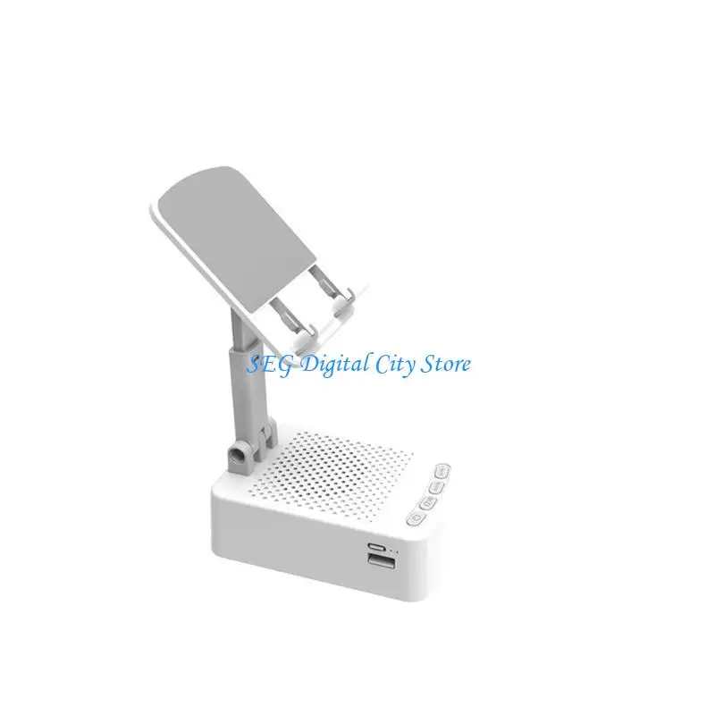 U75B Speaker Phone Stand Rotatable Adjustable Phone Holder for Smartphone Tablets