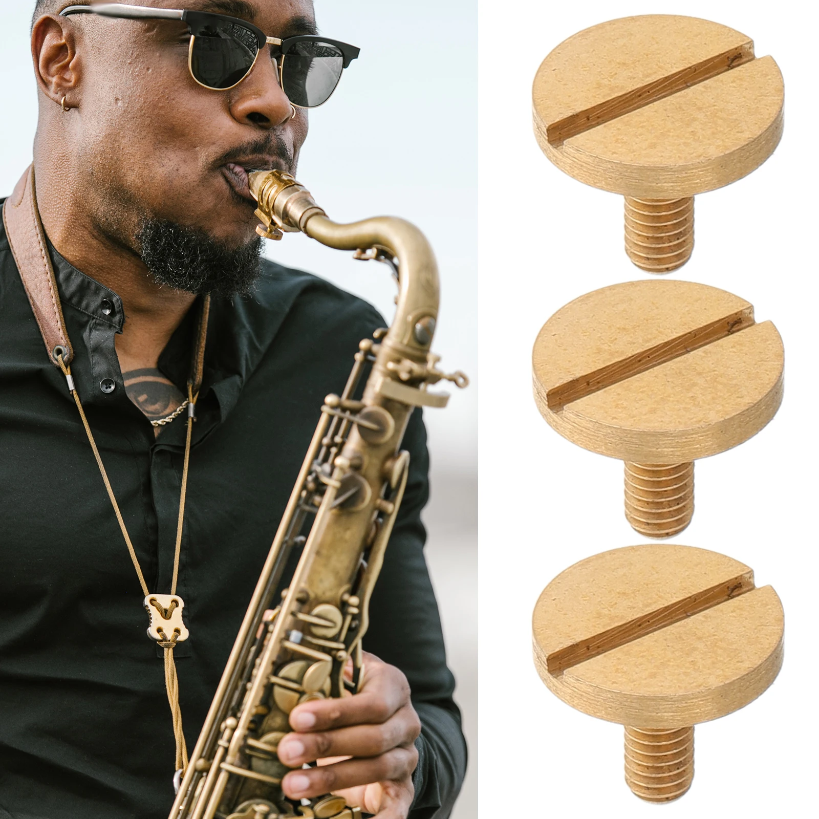 

10 Pcs Screws Metal Trumpet Replacement Small Instrument Accessories Repair Part Replacements Parts