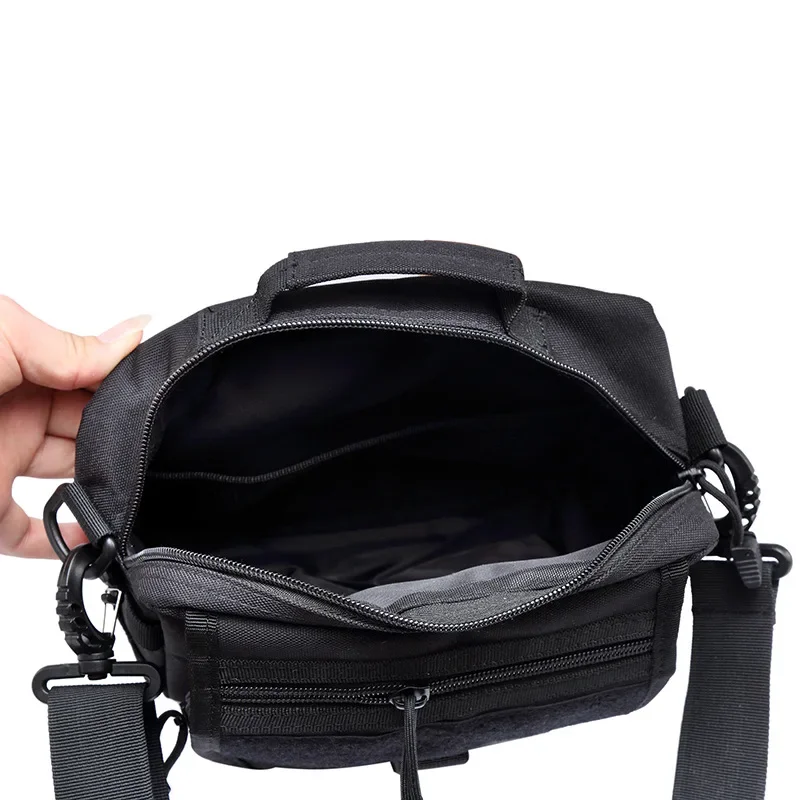 Outdoor Tactical Backpack Army Fan Durable Nylon Shoulder Messenger Bag Casual Unisex Travel Handbag Deputy Bag Hunting Camping