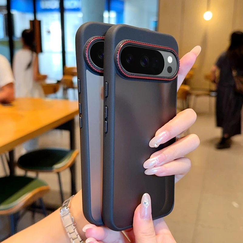 حافظة هاتف خلفية شبه شفافة لهاتف Google Pixel 10 ProXL، لهاتف Google Pixel 10 Pro XL غطاء حماية غير لامع من مادة البولي يوريثان + PC #3