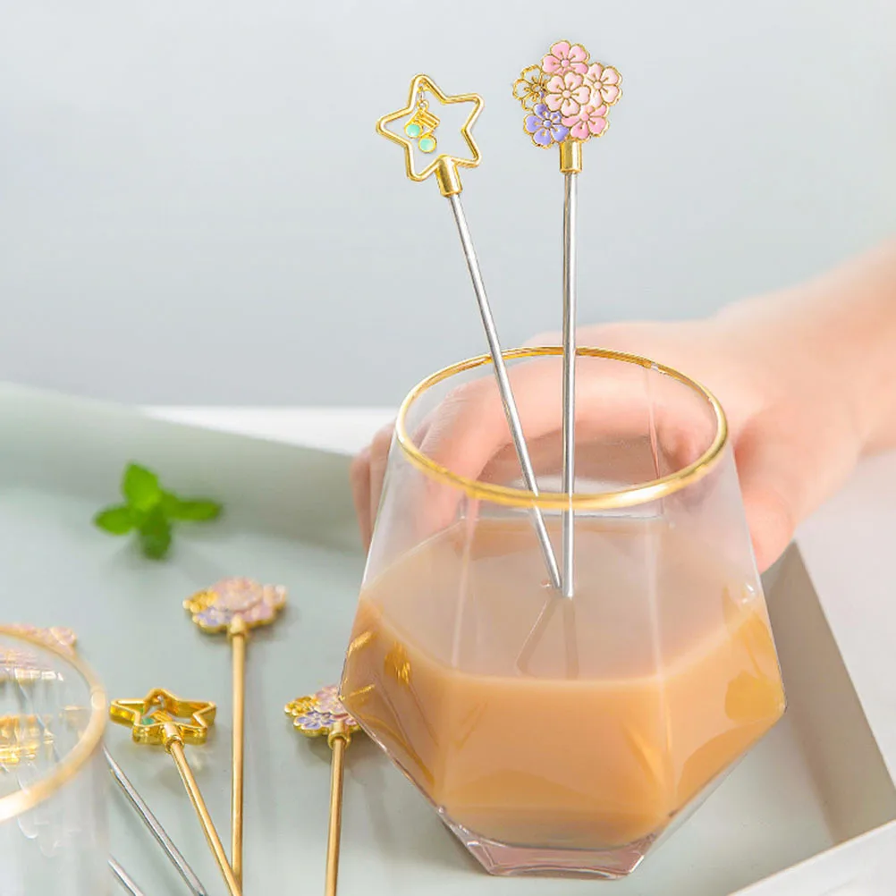 

2Pcs Steel Fork Spoon Set Wear Resistant Coffee Dessert Fork Spoon Japanese Tableware Kitchen Supplies