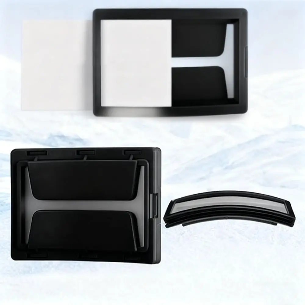 1/4 pezzi nuovo supporto per passaggio da sci ad accesso rapido anti-perdita supporto per occhiali da sci ad accesso rapido organizzatore di carte formato carta di credito resort di sci